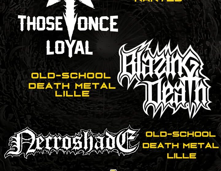 Affiche Death Metal Offensive over Lille